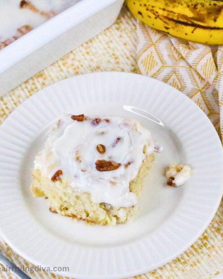 Homemade Banana Bread Cinnamon Rolls