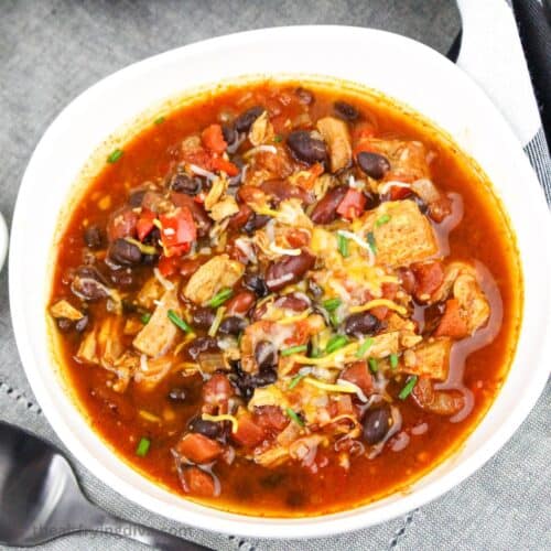 Slow Cooker Leftover Turkey Chili