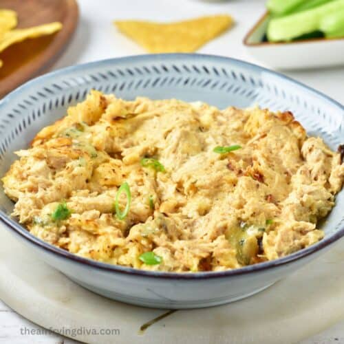 Leftover Turkey Buffalo Dip