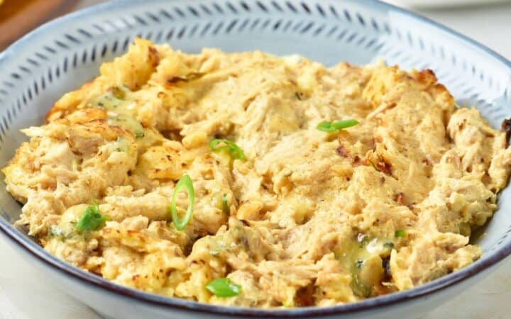 Leftover Turkey Buffalo Dip