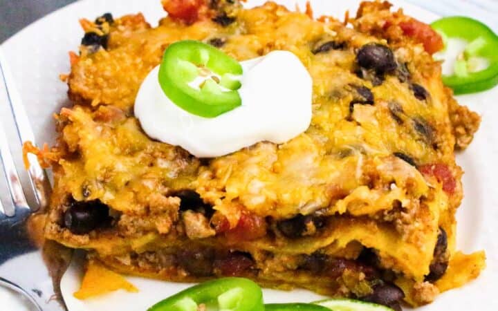 Turkey Enchilada Casserole