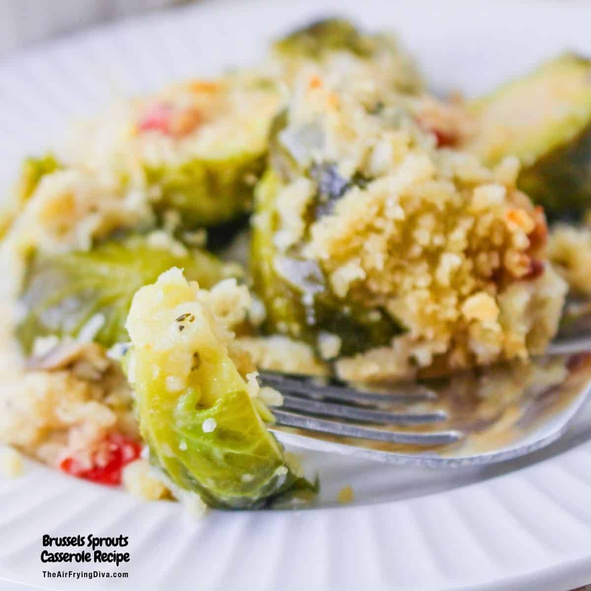 Brussels Sprouts Casserole, a delicious and comforting side dish recipe for savory brussels sprouts in a creamy and cheesy sauce. Brussels Sprouts Casserole, a delicious and comforting side dish recipe for savory brussels sprouts in a creamy and cheesy sauce.