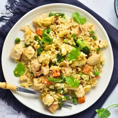 Leftover Turkey Fried Rice Recipe
