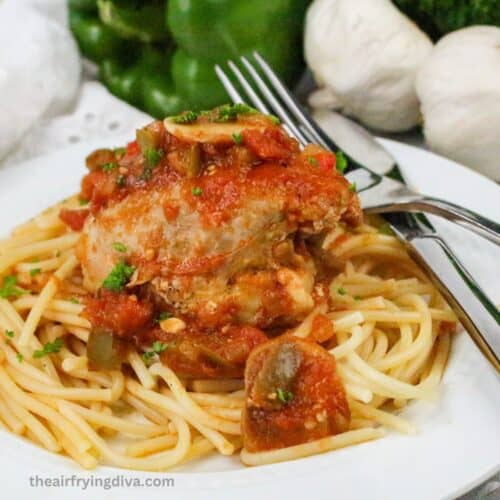 Dutch Oven Chicken Cacciatore