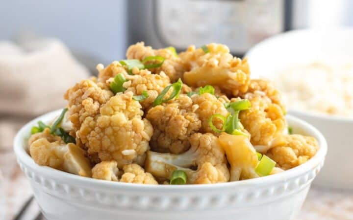 Instant Pot Kung Pao Cauliflower