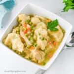 Slow Cooker Chicken and Dumpling Dinner