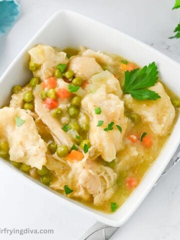 Slow Cooker Chicken and Dumpling Dinner