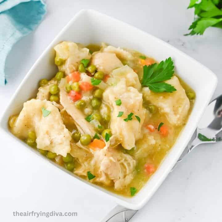 Slow Cooker Chicken and Dumpling Dinner