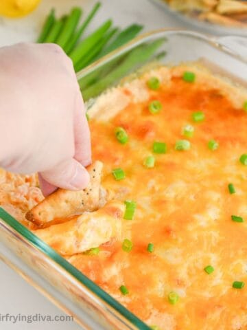 Oven Baked Creamy Seafood Dip