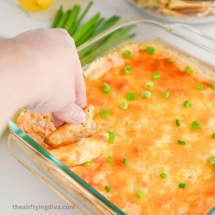 Oven Baked Creamy Seafood Dip