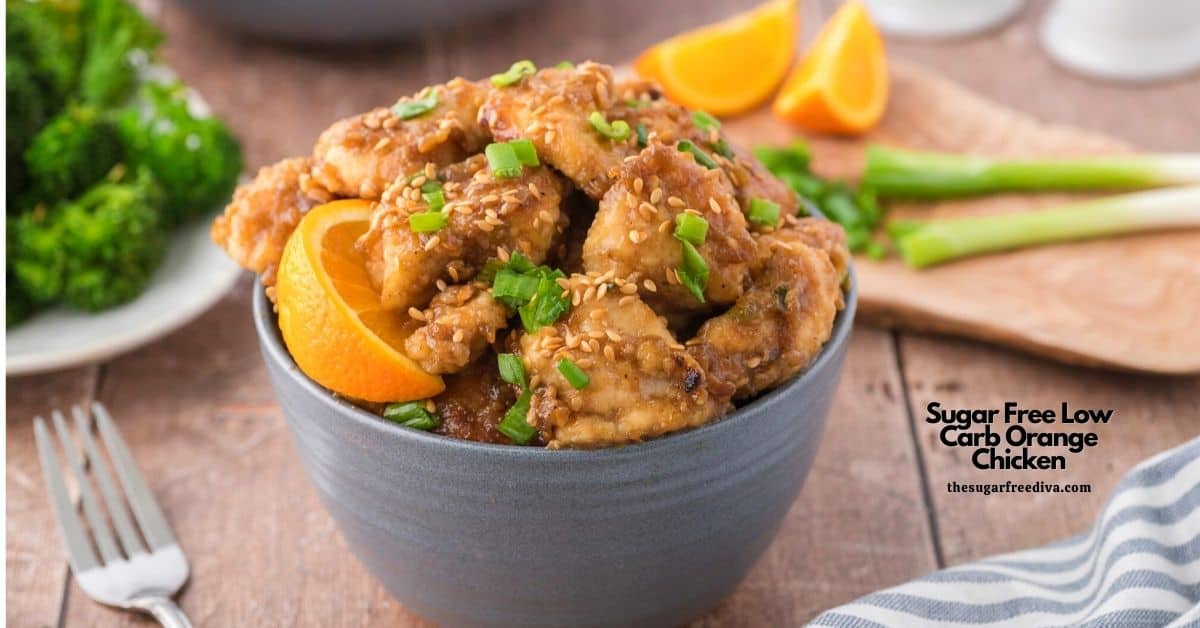 Sugar Free Low Carb Orange Chicken