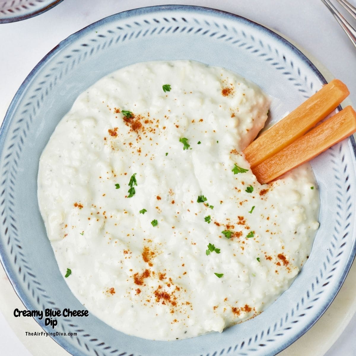 5 minute Creamy Blue Cheese Dip recipe- The essential bold and tangy dip for buffalo wings, wedge salads, and game-day appetizers. 5 minute Creamy Blue Cheese Dip recipe- The essential bold and tangy dip for buffalo wings, wedge salads, and game-day appetizers.