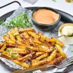 Air Fryer Crispy Parmesan Fries