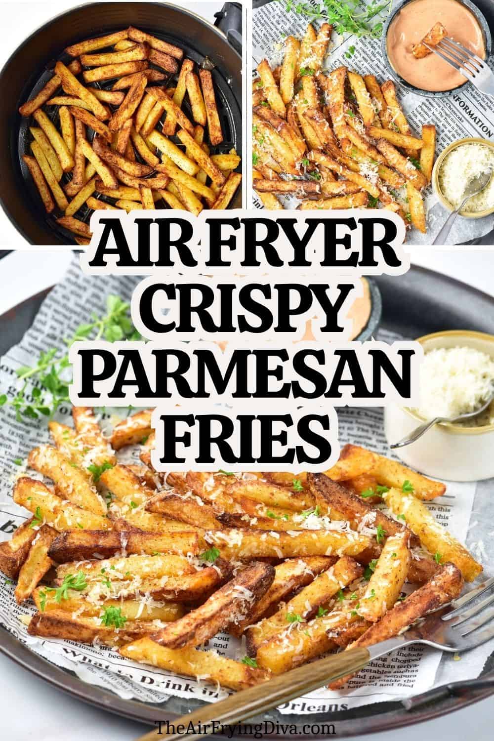 Air Fryer Crispy Parmesan Fries, get the recipe for a delicious and healthier golden fry perfectly seasoned and air fried to perfection. Air Fryer Crispy Parmesan Fries, get the recipe for a delicious and healthier golden fry perfectly seasoned and air fried to perfection.