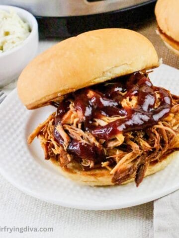 Slow Cooker BBQ Pulled Pork Tenderloin