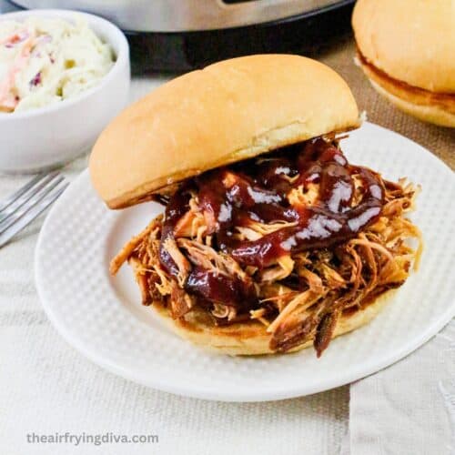 Slow Cooker BBQ Pulled Pork Tenderloin