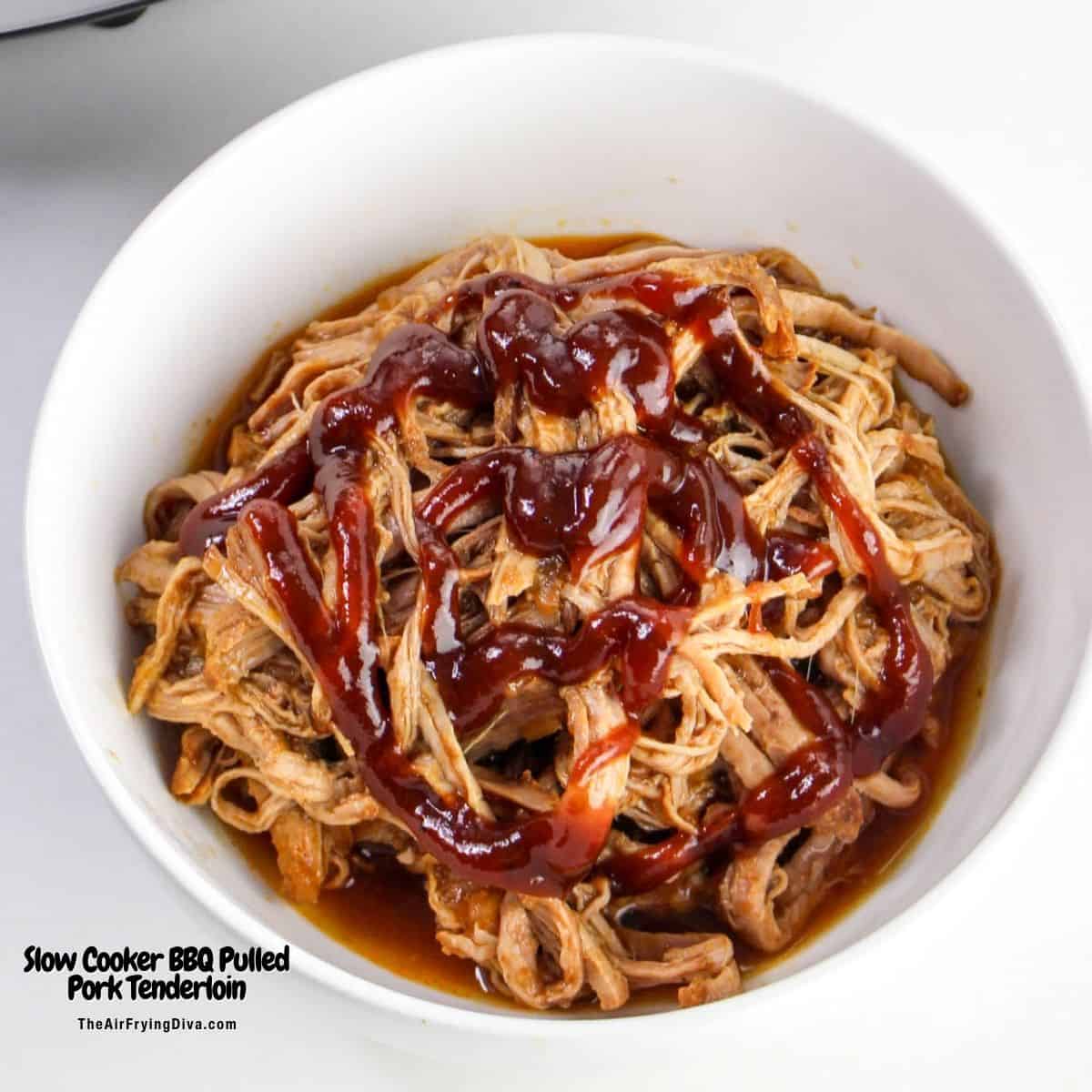 This BBQ Pulled Pork Tenderloin recipe has the perfect blend of smoky, sweet, and savory comfort food. Slow cooked to a juicy perfection This BBQ Pulled Pork Tenderloin recipe has the perfect blend of smoky, sweet, and savory comfort food. Slow cooked to a juicy perfection