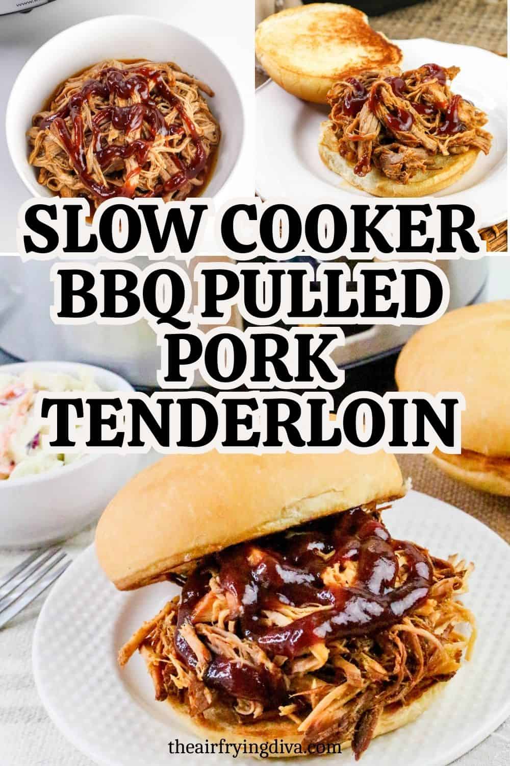 This BBQ Pulled Pork Tenderloin recipe has the perfect blend of smoky, sweet, and savory comfort food. Slow cooked to a juicy perfection alt= This BBQ Pulled Pork Tenderloin recipe has the perfect blend of smoky, sweet, and savory comfort food. Slow cooked to a juicy perfection.