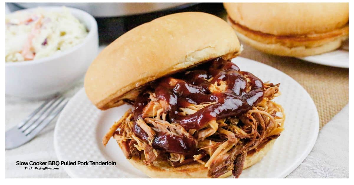 This BBQ Pulled Pork Tenderloin recipe has the perfect blend of smoky, sweet, and savory comfort food. Slow cooked to a juicy perfection This BBQ Pulled Pork Tenderloin recipe has the perfect blend of smoky, sweet, and savory comfort food. Slow cooked to a juicy perfection