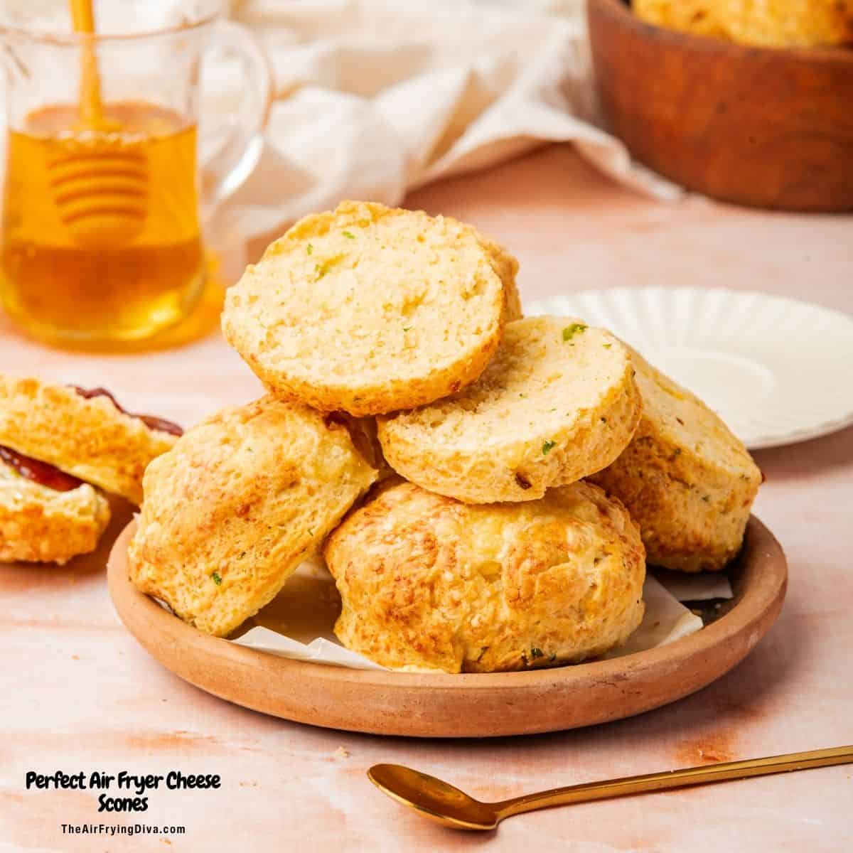 Perfect Air Fryer Cheese Scones , Learn how to air fry flaky, buttery scones with a bold, sharp cheddar flavor every time. Perfect Air Fryer Cheese Scones , Learn how to air fry flaky, buttery scones with a bold and cheesy flavor to perfection!