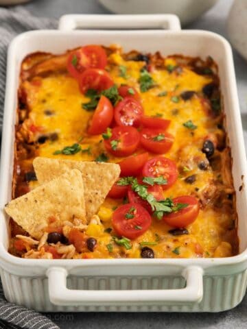 Southwest Chicken & Rice Casserole