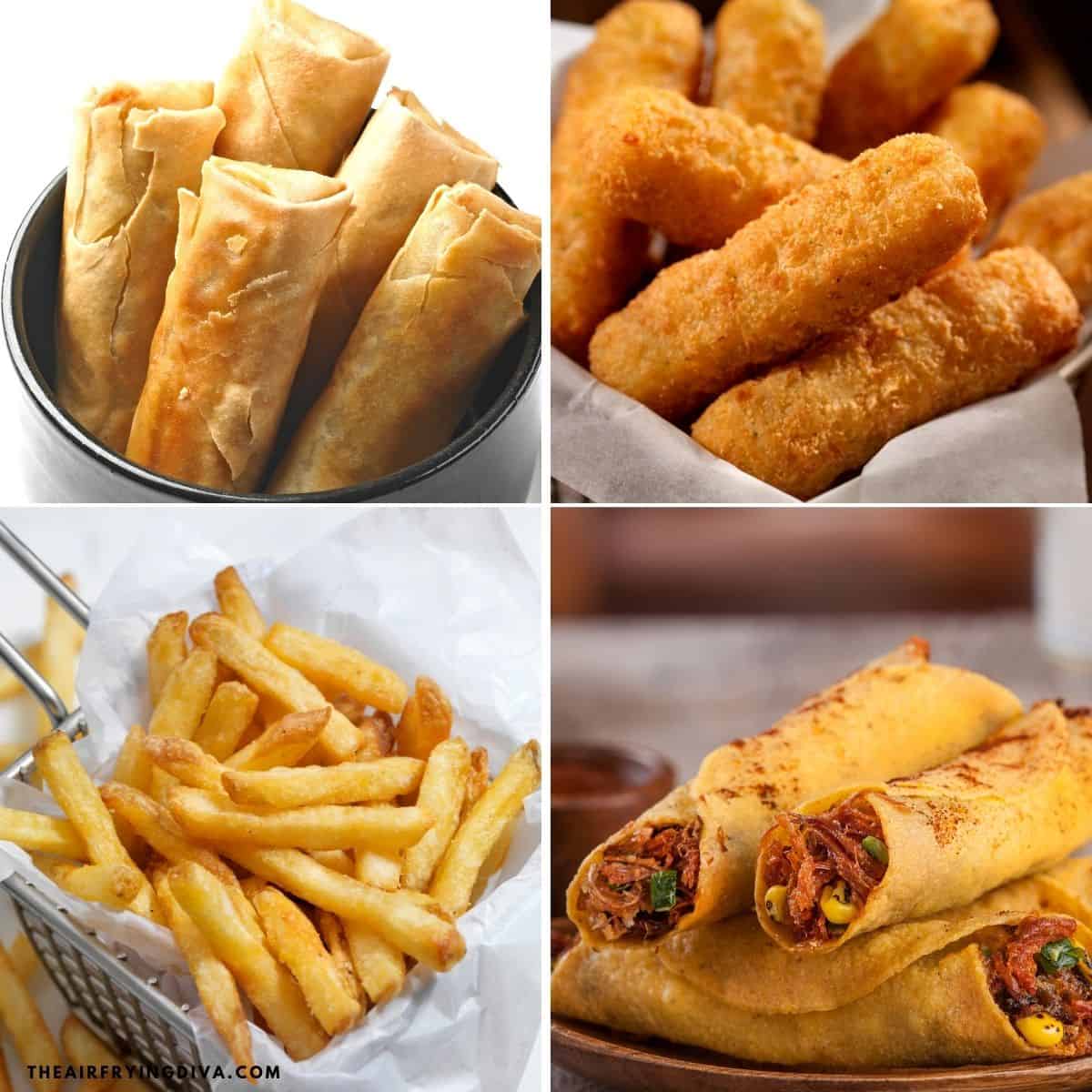 Best Frozen Foods to Cook in an Air Fryer- an easy guide with 15 frozen favorites with air fryer cook times, temperatures, and tips. Best Frozen Foods to Cook in an Air Fryer- an easy guide with 15 frozen favorites with air fryer cook times, temperatures, and tips.