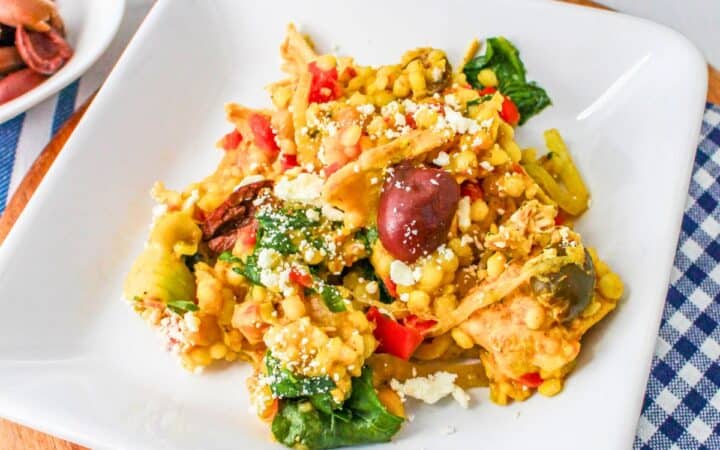 Slow Cooker Mediterranean Chicken Dinner