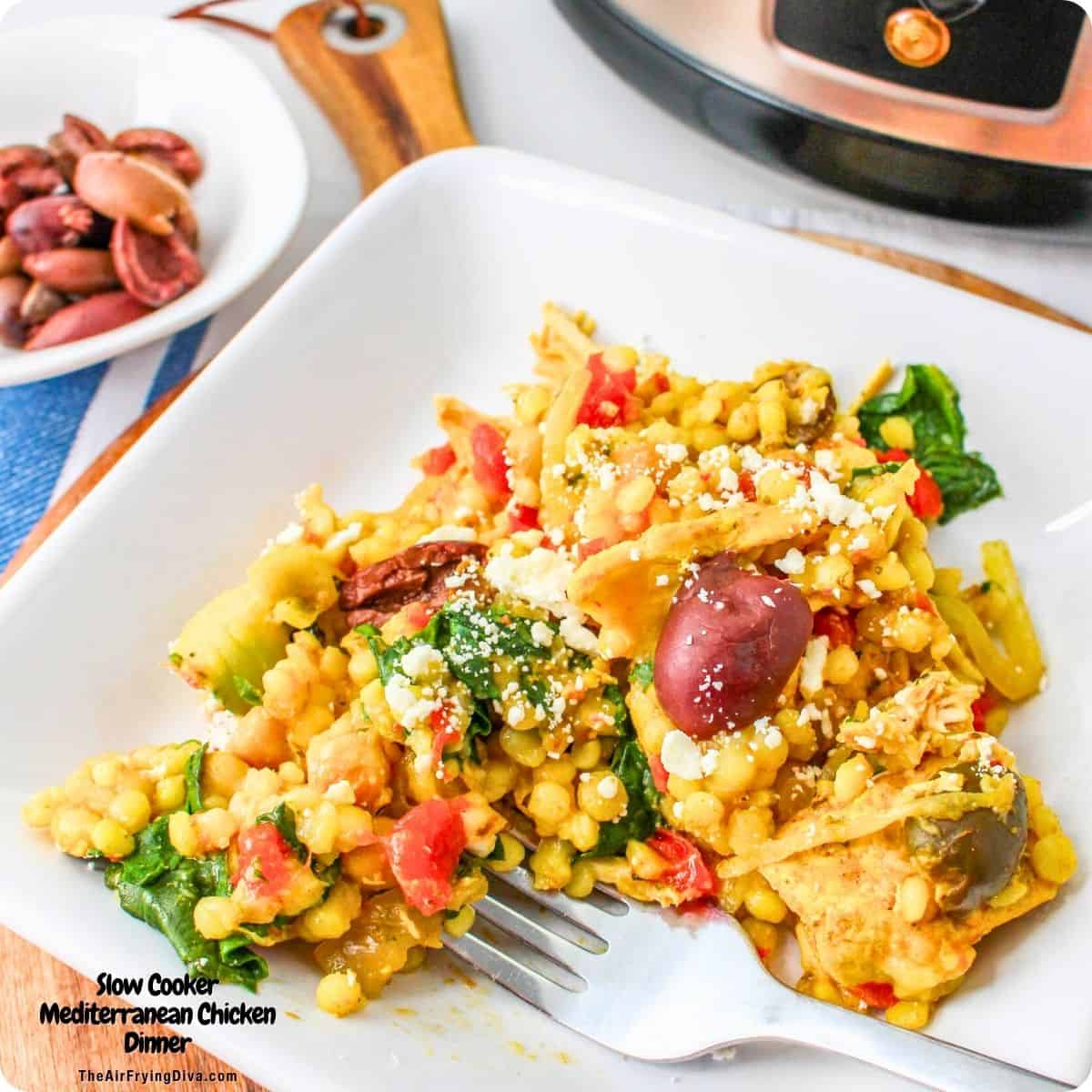 Slow Cooker Mediterranean Chicken Dinner is an effortless stew packed with tender chicken, chickpeas, artichoke hearts, and vibrant spices . Slow Cooker Mediterranean Chicken Dinner is an effortless stew packed with tender chicken, chickpeas, artichoke hearts, and vibrant spices .