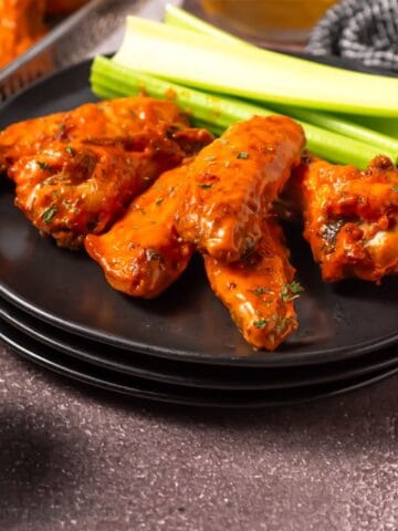 Crispy Air Fryer BBQ Chicken Wings