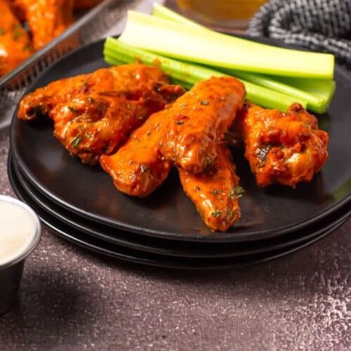 Crispy Air Fryer BBQ Chicken Wings
