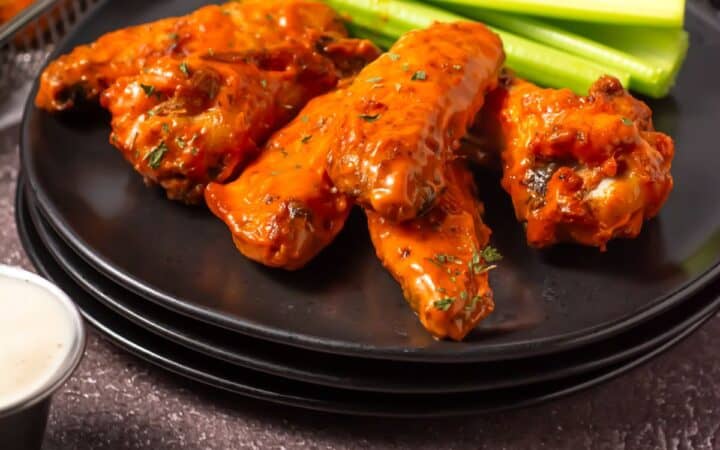 Crispy Air Fryer BBQ Chicken Wings