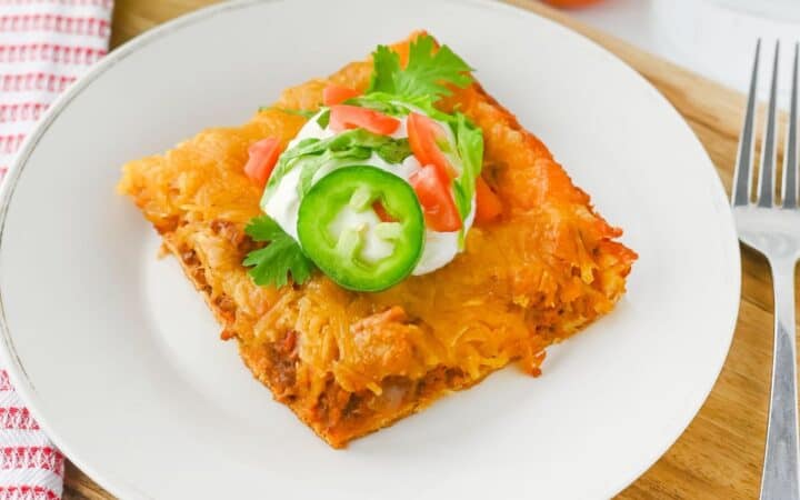 Easy 20-Minute Crescent Roll Taco Bake