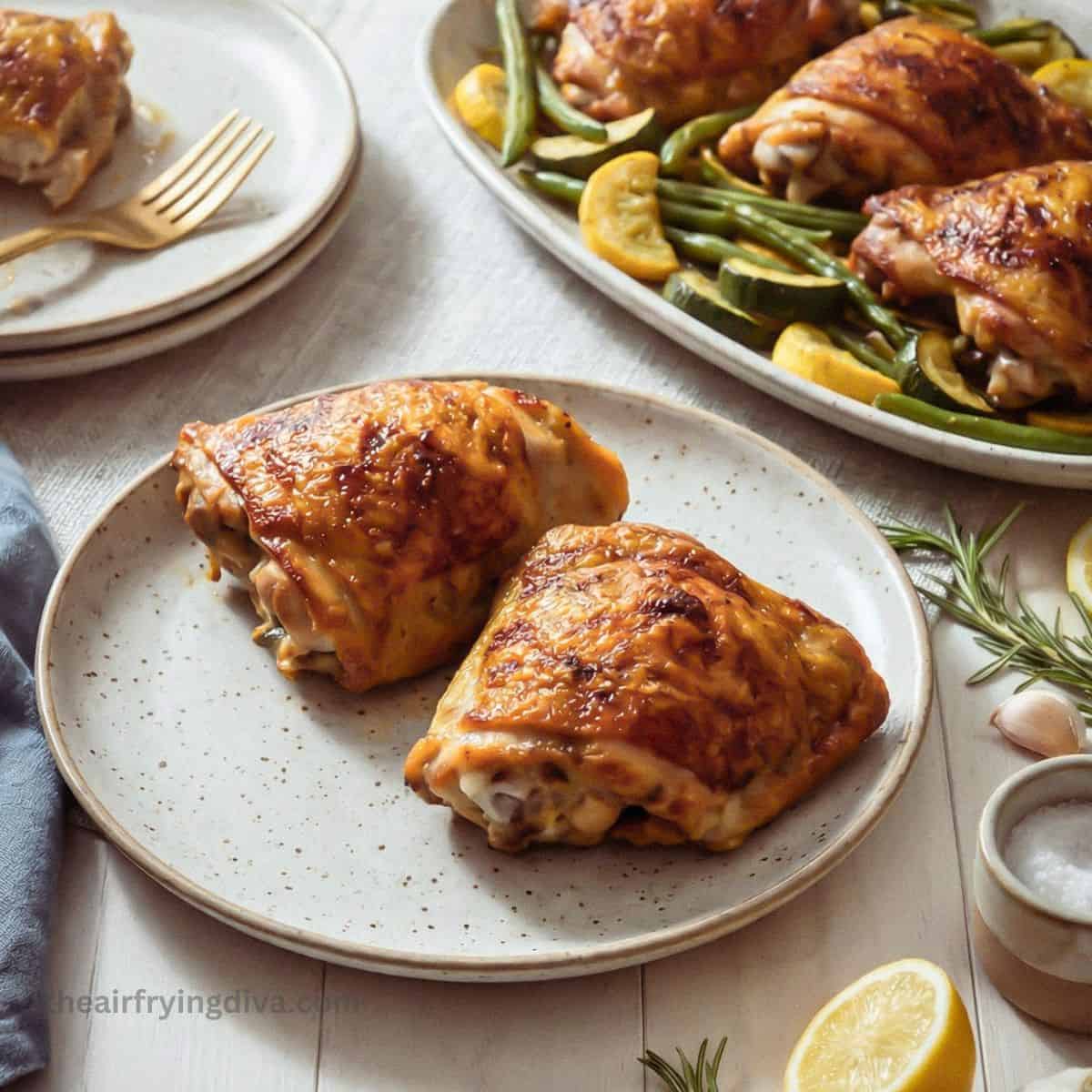 30-Minute Sheet Pan Chicken Thighs and Roasted Veggies, A simple one-pan dinner packed with flavor, crispy chicken, and tender veggies! 30-Minute Sheet Pan Chicken Thighs and Roasted Veggies, A simple one-pan dinner packed with flavor