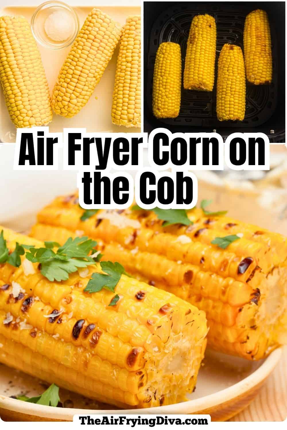 Air Fryer Corn on the Cob, Sweet, juicy corn with perfectly tender kernels An easy summer side dish recipe everyone will love. Air Fryer Corn on the Cob, Sweet, juicy corn with perfectly tender kernels An easy summer side dish recipe everyone will love.