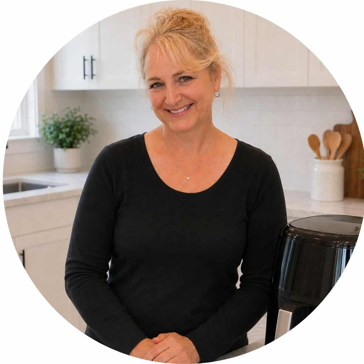 Annie, recipe creator at theairfryingdiva