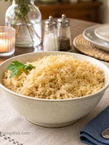 Instant Pot White Rice (Perfect and Fluffy Every Time)