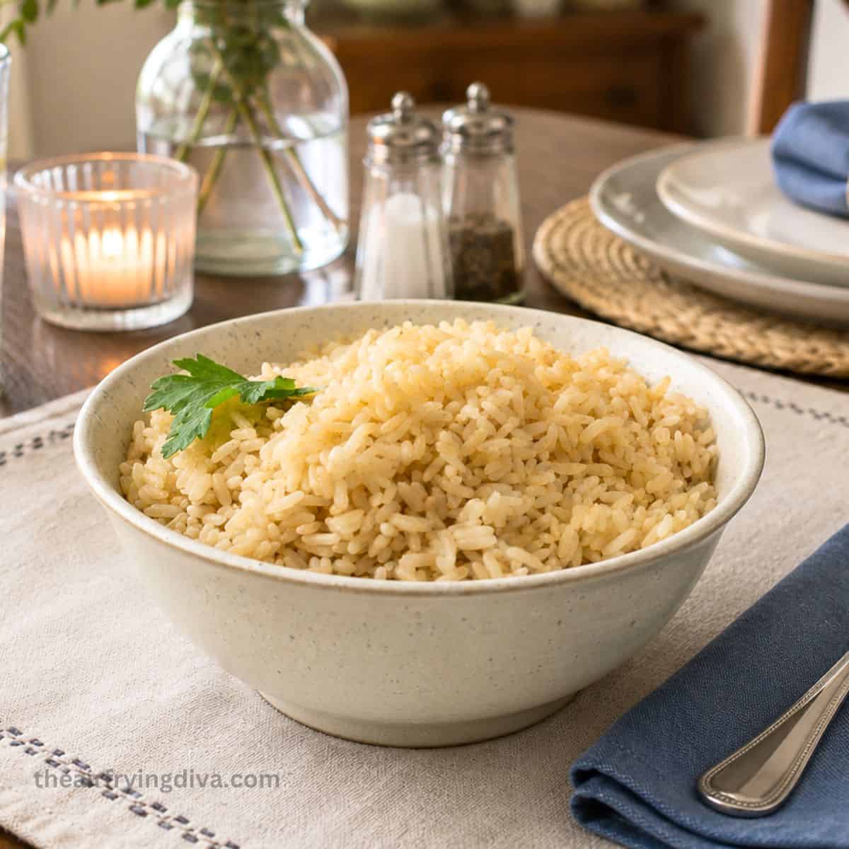 Make perfect Instant Pot white rice with this foolproof recipe. Just a few simple ingredients make fluffy, tender rice for an easy side dish. Make perfect Instant Pot white rice with this foolproof recipe. Just a few simple ingredients make fluffy, tender rice for an easy side dish.