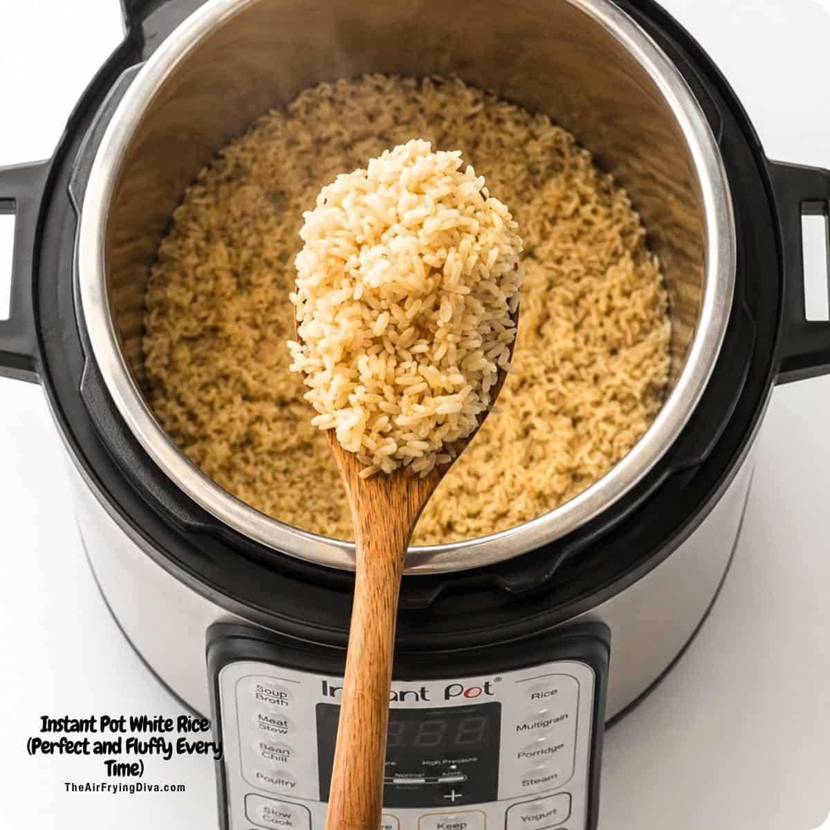 Make perfect Instant Pot white rice with this foolproof recipe. Just a few simple ingredients make fluffy, tender rice for an easy side dish. Make perfect Instant Pot white rice with this foolproof recipe. Just a few simple ingredients make fluffy, tender rice for an easy side dish.